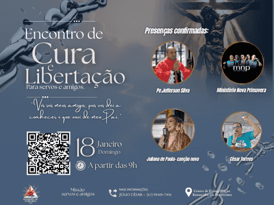 Encontro de Cura e Libertação Para Servos e Amigos