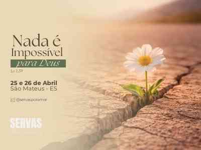 Nada é impossível para Deus