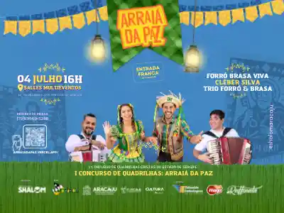 Arraiá da Paz Aracaju 2026