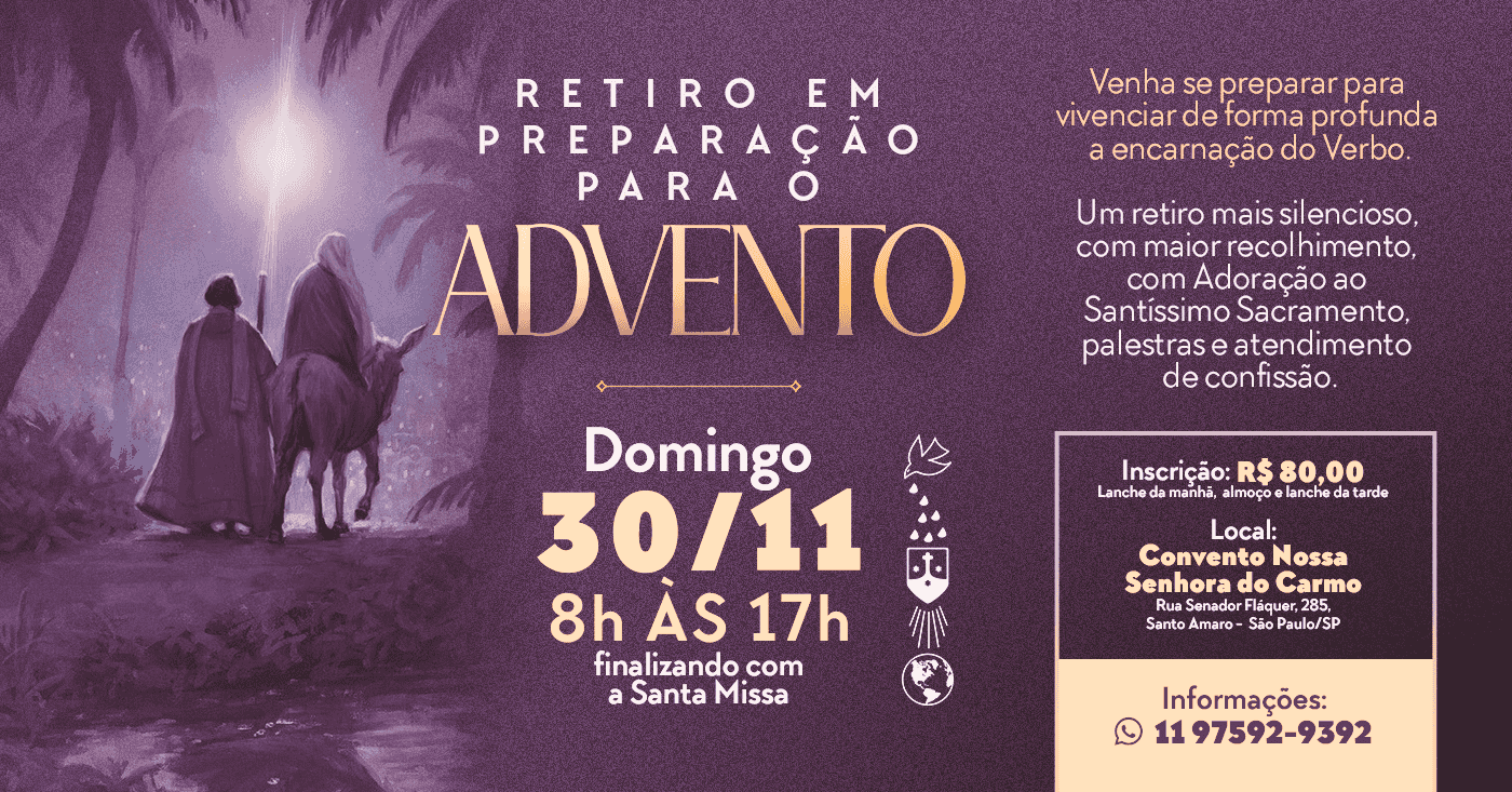 Retiro em preparação para o Advento