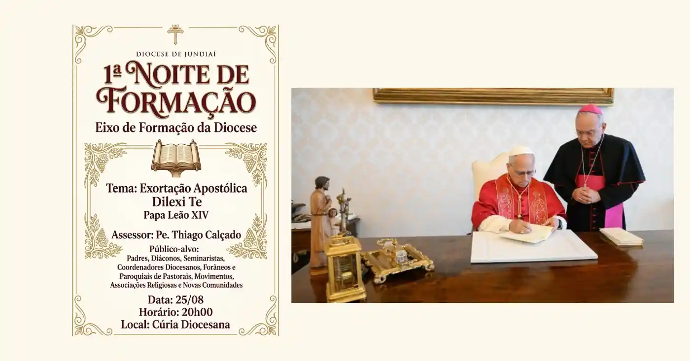 1ª Noite de Formação - Exortação Apostólica Dilexi Te