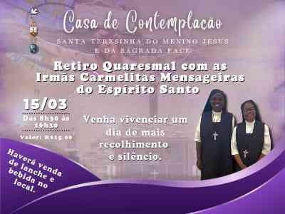Retiro Quaresmal na Casa de Contemplação
