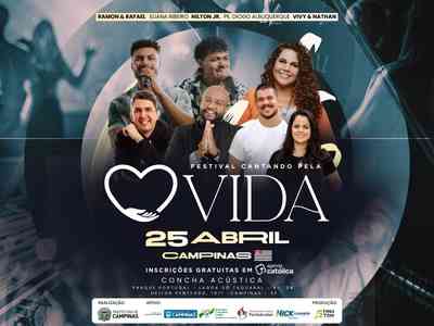 CANTANDO PELA VIDA  - CAMPINAS