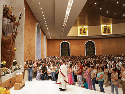 ALMOÇO - SANTUÁRIO SÃO JOSÉ 