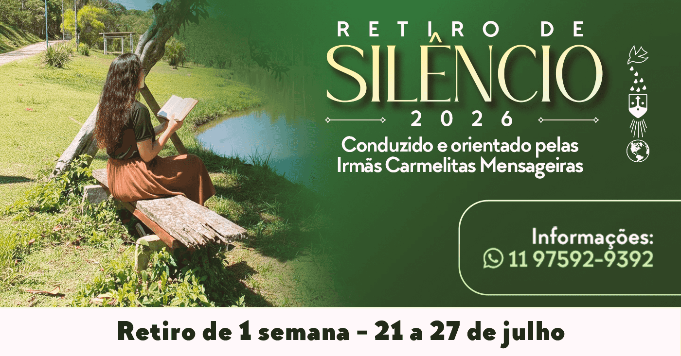 Retiro de Silêncio - 21 a 27 de julho de 2026