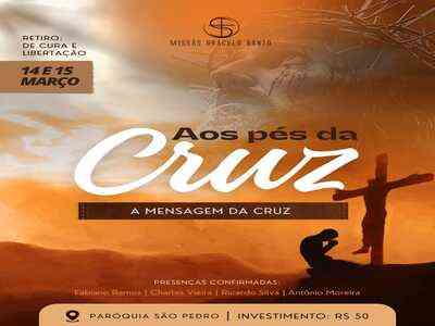 AOS PÉS DA CRUZ 