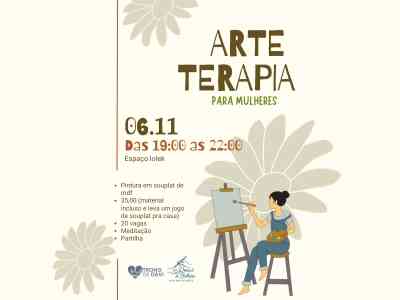 Oficina Deus é a Beleza (Arte terapia para mulheres) - 2° Edição