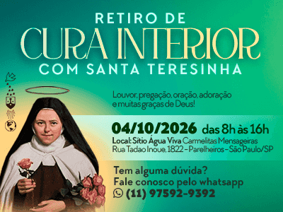 Retiro de Cura Interior com Santa Teresinha (somente domingo) 2026