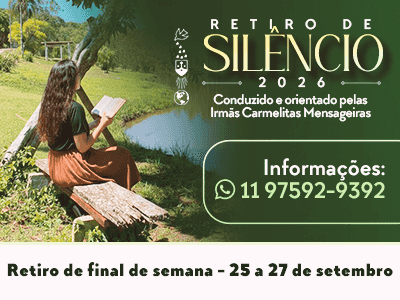 Retiro de Silêncio - 25 a 27 de setembro de 2026