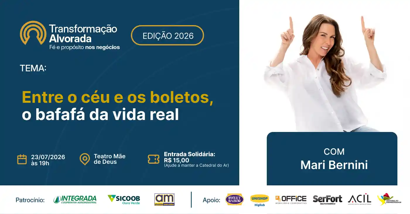 TRANSFORMAÇÃO ALVORADA COM MARI BERNINI