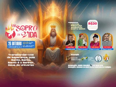 8º SOPRO DE VIDA - PARÓQUIA NOSSA SENHORA DE FÁTIMA - ITABUNA / BAHIA