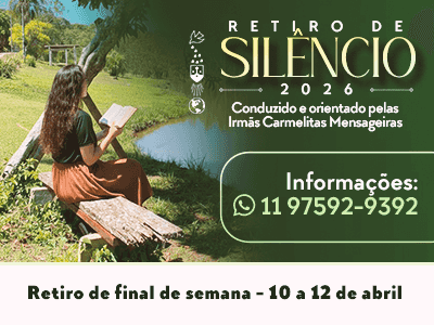 Retiro de Silêncio - 10 a 12 de abril de 2026