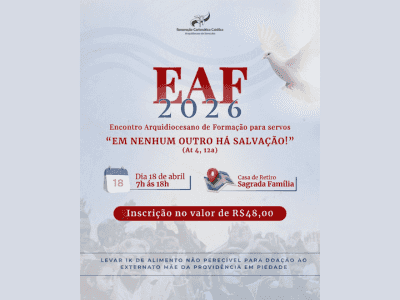 EAF - Encontro arquidiocesano de formação 2026