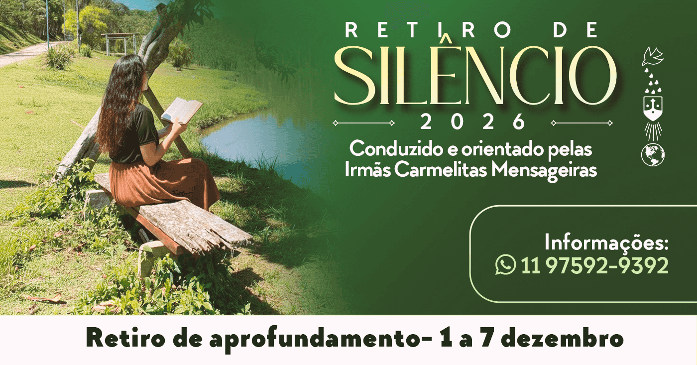 Retiro de Silêncio - Aprofundamento 01 a 07 de dezembro de 2026
