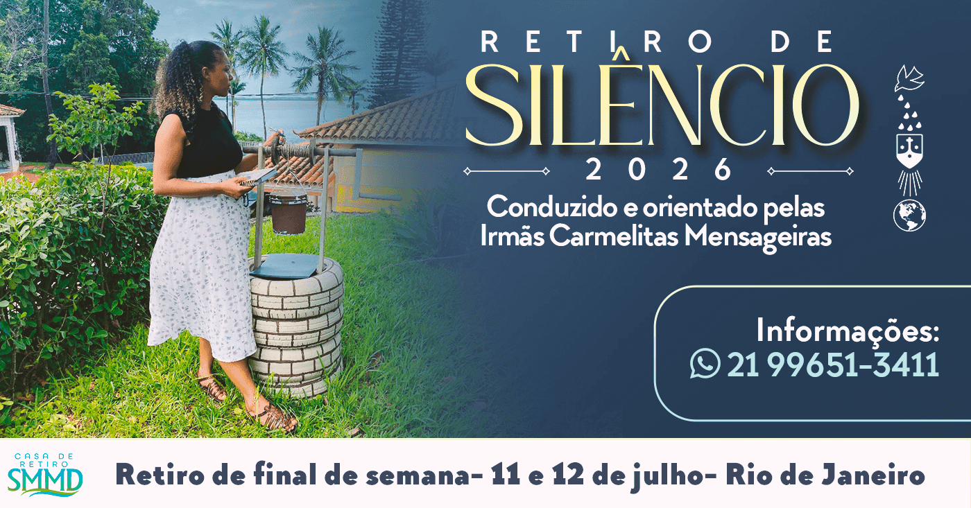 Retiro de Silêncio - 11 e 12 de julho 2026