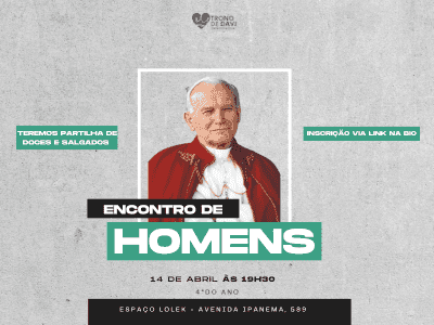 Encontro de Homens (Abril)