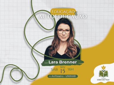 Palestra com Lara Brenner