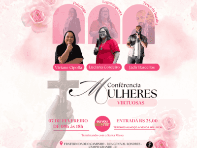 Conferência mulheres virtuosas.
