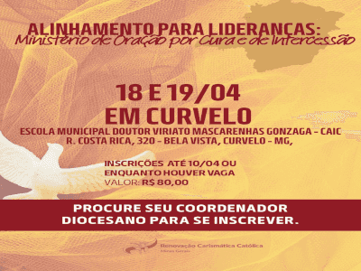 Alinhamento para Lideranças: Ministérios de Oração por Cura e  de Intercessão