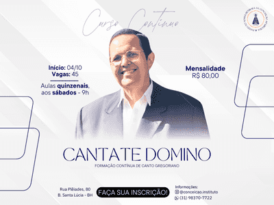 Cantate Domino: Formação Contínua de Canto Gregoriano