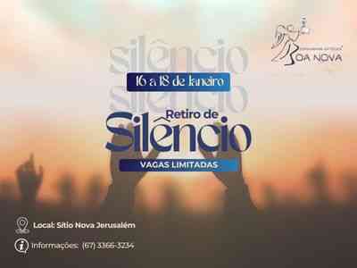 Retiro de Silêncio 2026
