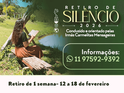Retiro de Silêncio - 12 a 18 de fevereiro de 2026